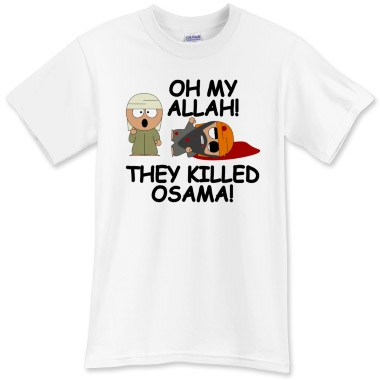 They Killed Osama American Apparel T-shirt $19.99