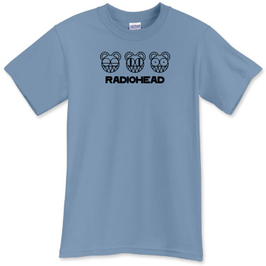 radiohead t shirt