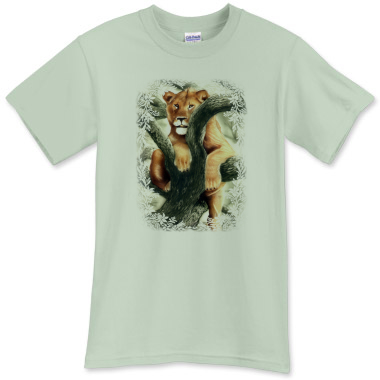 Panthera Leo Lion Art T-Shirt
