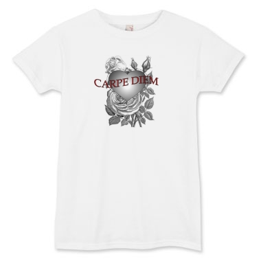 Carpe Diem tattoo Style Women's T-Shirt - Carpe Diem Tattoo Heart - Thread 
