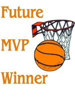 This Future MVP Winner design is a great one for parent's to purchase for the future hoops MVP in the household.