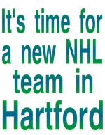 If you a Hartford Whaler fan and want a second chance at a NHL team then this shirt is for you.