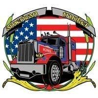 American Trucker T-shirt and Gifts. This design would be great on a T-shirt or Hoodie for yourself or a friend that is an American Trucker.