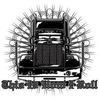 This is How I Roll Trucker T-shirts and gifts. Great gifts and T-shirts for Truck drivers that like to express their attitude.