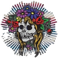 hippy skull