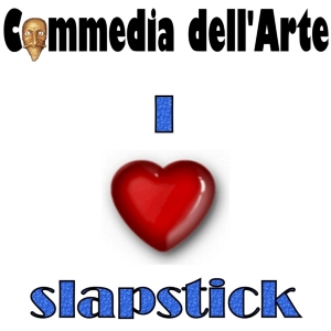 7 designs: Commedia dell'Arte is a uniquely Italian improvisational theatrical form known throughout Europe since the 1500s as Commedia Italiana, famous for stock characters and slapstick comedy.