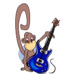Just click on a monkey design below to see it shown on a range of t shirts and other clothing for anyone who has a passion for monkeys.