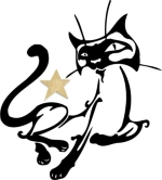 Siamese cats are the star of our gifts including tee's, apparel and sweatshirts featuring our regal kitty cat and gold star feline. Visit us for more cat gift ideas at <a href="http://www.bonfiredesigns.com">Bonfire Designs