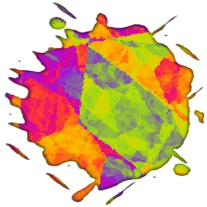 Colorful abstract splashy vivid color design. great gifts for all your artist friends, t-shirts,housewares.
