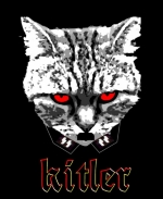 This kitten will piss on your clothes while your asleep and then claw you in the face so you can put your pants on that it peed for you. dont f with KITLER !!!