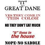 Great Selection of Great Dane walking gear designed to give you a hand at answering all THOSE questions you hear - you know the ones - when you take your dane into public.
