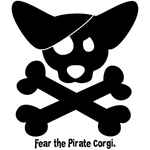 pirate corgi