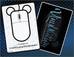 The Artist Card design is represented on over 25 pieces of apparel and merchandise. Each shirt has multiple color schemes available.