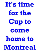 You don't have to be a Montreal fan to support them. Sure they have won more Cups than anybody else, but it's not like they are the Yankees