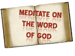 This book of the law shall not depart out of your mouth, but you shall meditate on it day and night, that you may observe to do according to all that is written therein: for then you shall make your way prosperous, and then you shall have good success.