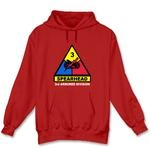 3AD Men's T-Shirts, Shirts & Sweatshirts: Our production process EMBEDS the images - NO SCREEN PRINTING! Image embedding prevents image fading and cracking. Sales support the A/40th Field Artillery, MLRS Veterans Assoc. www.40thfieldartillery.org