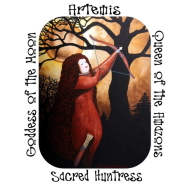 I am Artemis, Goddess of the Moon, Sacred Huntress, Deliverer of Women, Queen of the Amazons. Empowered Women Unite!! Like the changing Moon, women are meant to Flow through Life. Enjoy your solitude! Feel your Freedom!!
