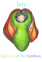 I am Iris, Goddess of the Rainbow, Messenger of the Gods and Goddesses, Bridge between the world of the mundane and the world of the spirit. You do not need a messenger such as myself to speak with Divinity; it is within you. You have the answers!