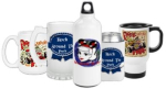 Your job or your favorite amusement park won't let you carry around a PBR, Jack 'N Coke or a Irish Coffee? Defeat their efforts to keep you dehydrated by picking up some swell drinkware!