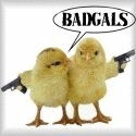 Womens Wear Items for BadGals - Wear the original BadGalsRadio Webdiva Banner. this proves that You are a certified Bad Ass Chica.