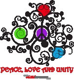 Beautiful articulated to artistically remind you to live PEACE, LOVE and UNITY.