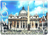 In honor of the election of the new Pope, Pope Francis (Jorge Bergoglio) I have added a new section of t-shirts featuring the classic view of Rome, St. Peter's Basilica. Bella Italia!