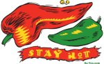Stay Hot on your heart, and Burnin' Love heart on your back