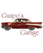 Show your love of cats and cars with these cool t-shirts, inspired by Guapo's Garage.