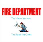 The perfect gift for the fire fighters in your family or neighborhood. An adult gift that will make everyone smile that loves firefighters. This has become a very popular silly sexy birthday gift.