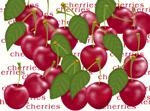 Lucious looking cherries, all original digital art by Cherie! These are so beautiful close up and make such a pretty statement in your lovely home!