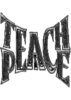 Teach Peace written with the flair of a tatoo artist style. Beautiful. Buy 2 or more and save!
