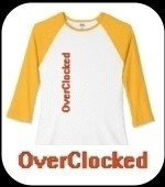 Simple and to the point- Geek T-shirt for the serious OverClocker. Geeks and Gamers Overclock for better performance. Geek t-shirts for the Overclocker.