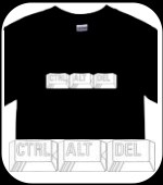 Ctrl-Alt-Del was Invented by David Bradley, originally as an Easter Egg- until it got out to the programmers and became a cultural icon.. A much needed keyboard short cut for restarting (rebooting) your programs and computer. - BURN Geek T-shirts