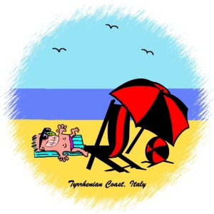 The Tyrrhenian coastline runs along Italy's south-western side, including Sicily. The weather and water are warm year-round, and positively tropical in the summer, attracting serious sun-worshipers.