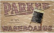 Parker Washboards is reminiscent of advertisements from 1873. This retro t-shirt has a distressed look as though you've had it for years.