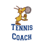 cartoon tennis coach