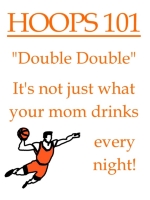 Our "double double" basketball t-shirt is a lot different than the "double double" that people drink. This t-shirt is for the hoops fan who has a sense of humor about basketball slang terms.