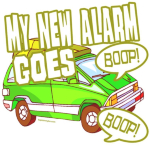 Remember the good ol' days when you just got that brand new alarm for your wicked cool van, and it'd go "Boop, Boop!" ? This was way back when everyone would actually turn around and look when a car alarm would go off.