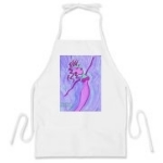 Barbaque aprons with the original art of Robin Lynn Winkelmann