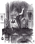 From Through the Looking Glass, written by Lewis Carroll and illustrated by Sir John Tenniel.
