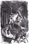 Image on front- Poem on back. From Through the Looking Glass, written by Lewis Carroll and illustrated by Sir John Tenniel.