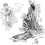 One of Harry Rountree's illustrations for Lewis Carroll's <i>Alice in Wonderland.</i>