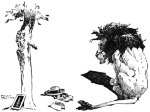 One of Harry Rountree's illustrations for Lewis Carroll's <i>Alice in Wonderland.</i>