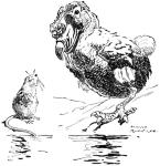 One of Harry Rountree's illustrations for Lewis Carroll's <i>Alice in Wonderland.</i>