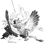 One of Harry Rountree's illustrations for Lewis Carroll's <i>Alice in Wonderland. </i>