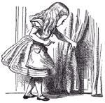 From Alice in Wonderland, written by Lewis Carroll and illustrated by Sir John Tenniel.