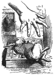 From Alice in Wonderland, written by Lewis Carroll and illustrated by Sir John Tenniel.