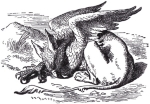 From Alice in Wonderland, written by Lewis Carroll and illustrated by Sir John Tenniel.