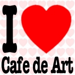 Let everyone know you love Cafe de Art with these adorable gifts and apparel.