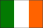 This design features a large image of the Flag of Ireland, or Irish Flag.